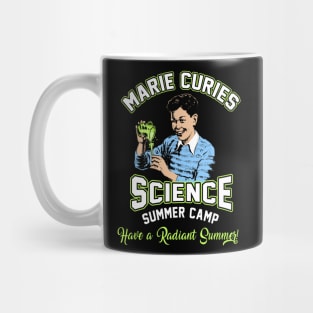 Marie Curies science summer camp hava radiant summer Mug